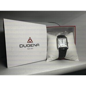 Dugena 4460699 Men’s Watch - Silver Tank - Cartier - Small Case - Rare